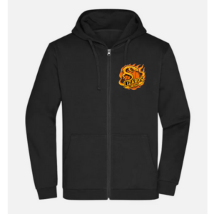 Sweatjacke - Flammen